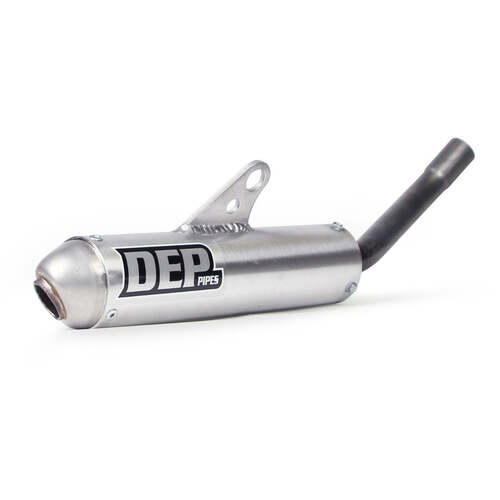Yamaha YZ125 1996-2001 DEP Silver MX 2 Stroke Silencer Exhaust Muffler Pipe