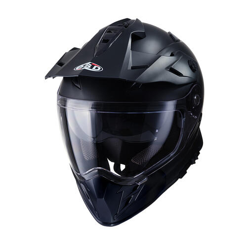 Eldorado ESD E30 Motorcycle Adventure Helmet Matte Black XS