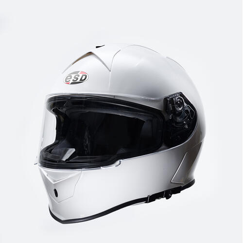 Eldorado ESD E20 Road Motorcycle Helmet Gloss White