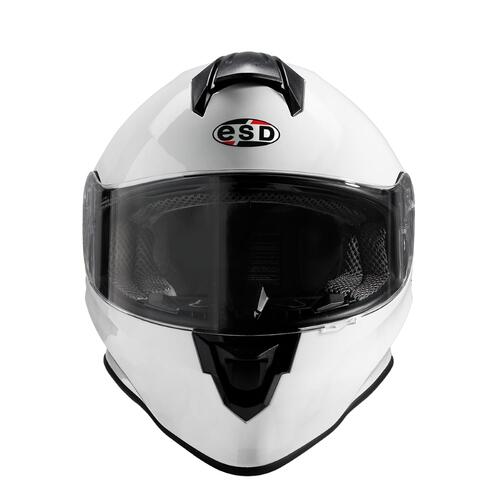 Eldorado ESD E21 Road Motorcycle Helmet Gloss White
