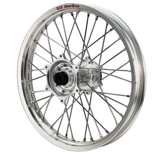 Husqvarna FE450 2014-2023 Envy/DID Rear Wheel 18x2.15 Silver Rim Silver Hub Silver Spokes