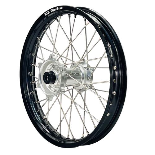 Yamaha YE-01 Electric MX 2027 Envy/DID Rear Wheel 18x2.15 Black Rim Silver Hub Silver Spokes