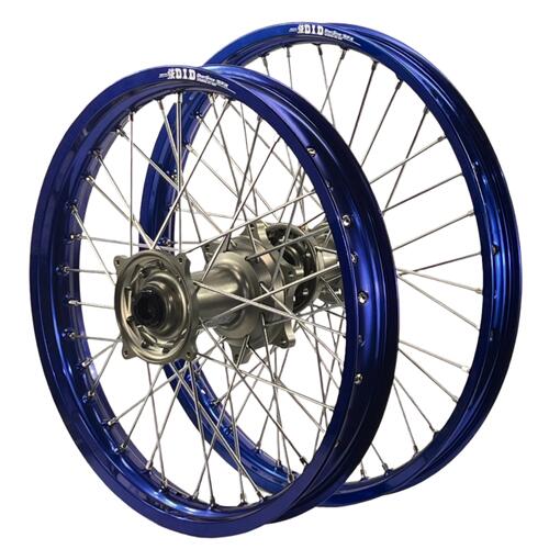 Husqvarna FE 450 2016-2023 Envy / DID Wheelset 21/18 Blue Rims Factory Hubs