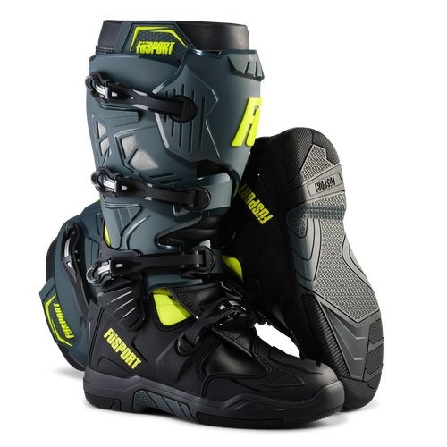 Fusport Boots XP2 Xtreme Pilot Grey/Black/Hivis Yellow EU39/US7/