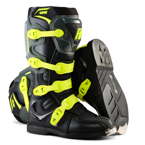 Fusport Boots DP2 Black/Grey/Fluoro EU39/US7/UK6