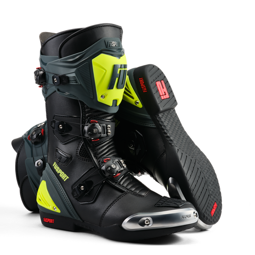 Fusport Boots XR1 Boot Black/Grey/Hivis Yellow EU39/US7/UK6
