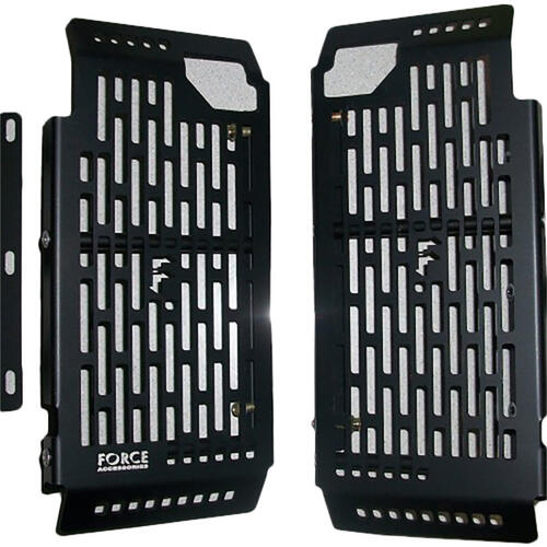Honda CRF450X 2005-2017 Force Accessories Radiator Guards Braces Black
