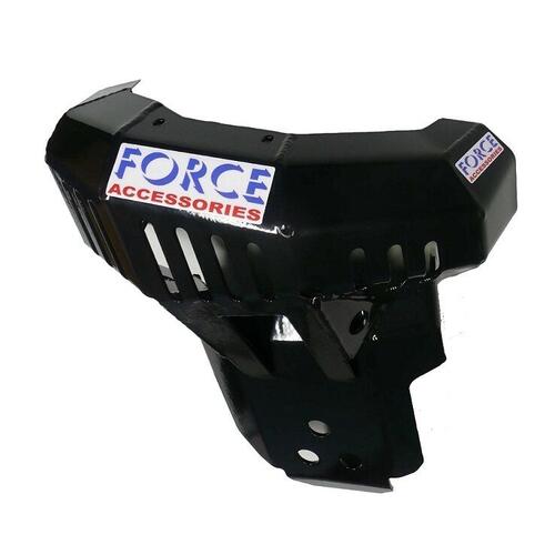 Gas-Gas EC 250 2018-2019 Force Accessories Bash Plate FMF Pipe Guard Combo Black