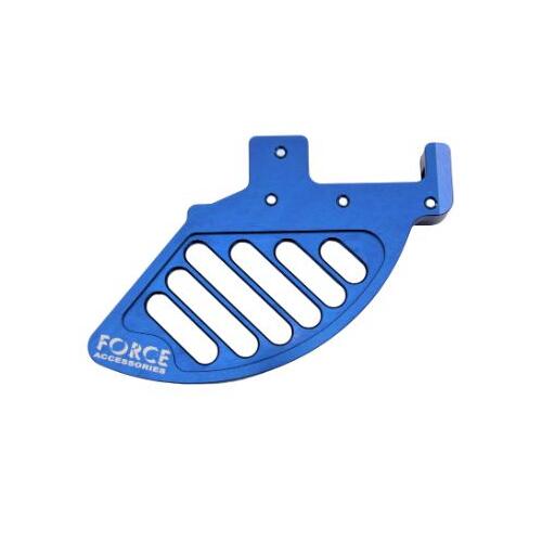 KTM 250 SX 2000-2024 Force Accessories Billet Rear Brake Disc Guard Blue