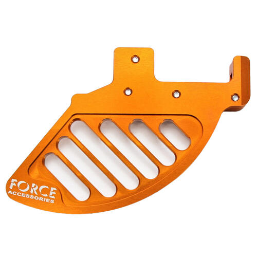 Husqvarna TC250 2014-2017 Force Accessories Billet Rear Brake Disc Guard Orange