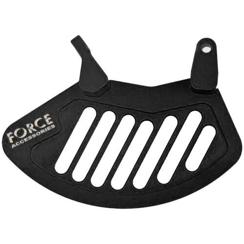 Husqvarna TC250 2015-2026 Force Accessories Billet Front Brake Disc Guard Black