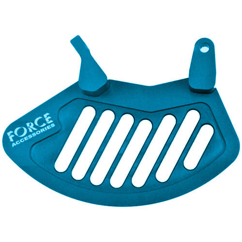 KTM 125 SX 2015-2026 Force Accessories Billet Front Brake Disc Guard Blue