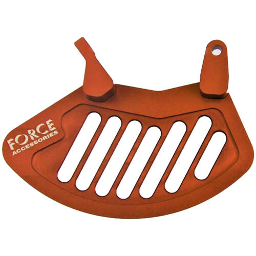 KTM 300 SX 2023-2026 Force Accessories Billet Front Brake Disc Guard Orange