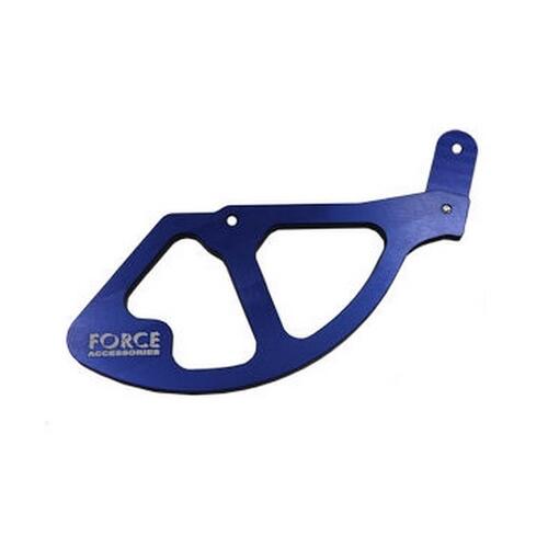 Yamaha WR250F 2005-2023 Force Accessories Billet Rear Brake Disc Guard Blue