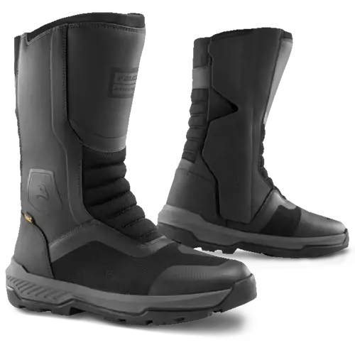 Falco Mens Motorcycle Boots Tourance 3 Black 42
