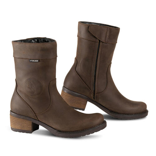 Falco Ladies Motorcycle Boots Ayda 2 Brown 36