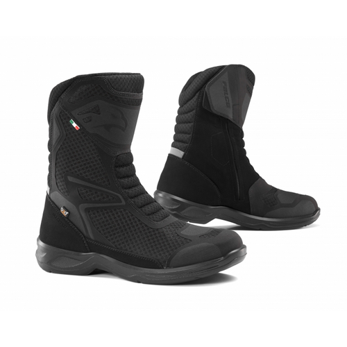 Falco Mens Motorcycle Boots Atlas 2 Air Black 42