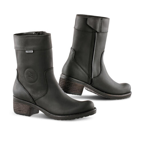 Falco Ladies Motorcycle Boots Ayda 2 Black