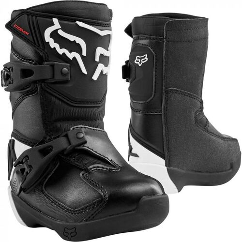 Fox 2021 Comp Kids Motocross MX Boots Black