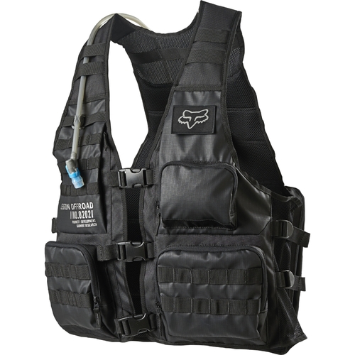 Fox Legion Tac Trail Vest Black With Hydration Pack