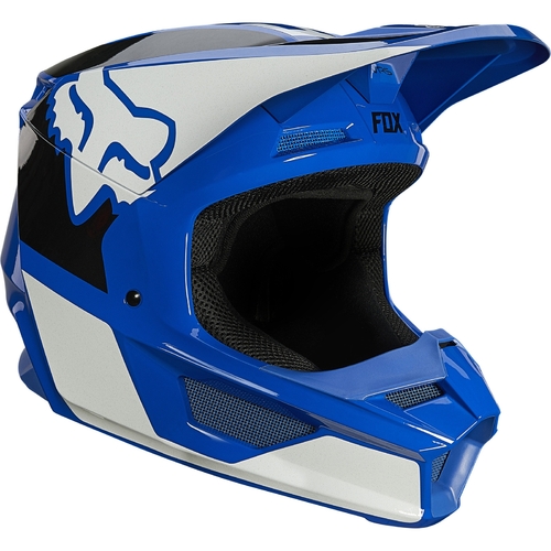 Fox 2021 V1 Revn MX Motocross Helmet ECe Blue 