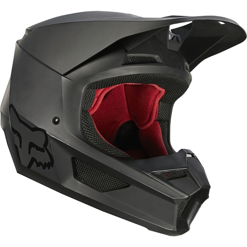 Fox 2021 V1 Matte MX Helmet ECe Mt Black 