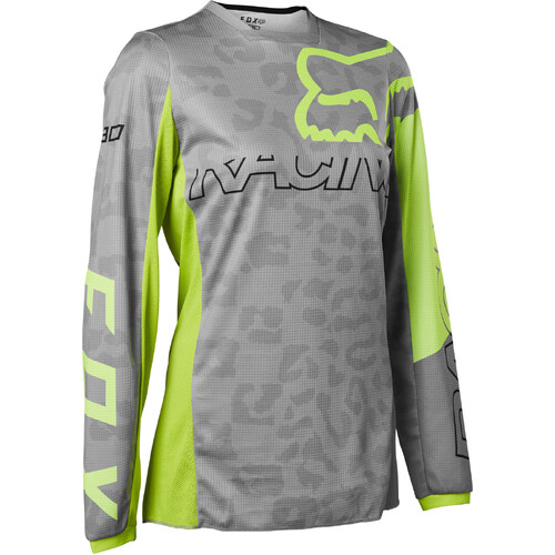 Fox 2022 Womens 180 Skew MX Motocross Jersey Steel Grey S