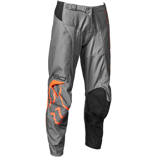 Fox 2022 Youth 180 Skew Pewter MX Motocross Pants Grey/Orange