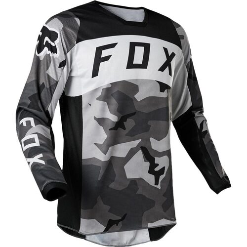 Fox 180 BNKR MX Motocross Jersey Black Camo