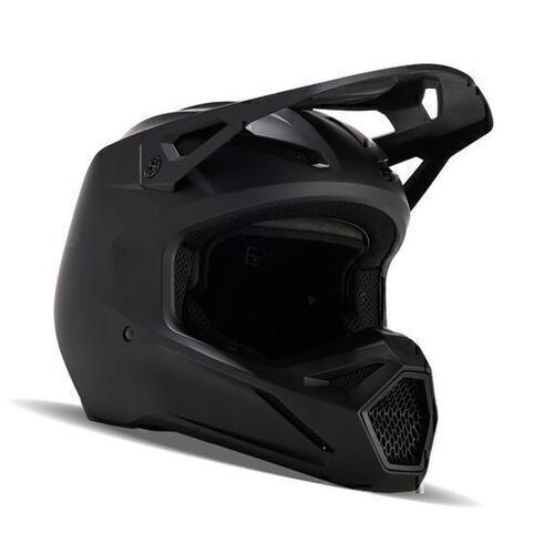 Fox V1 Solid MX Motorcycle Helmet L