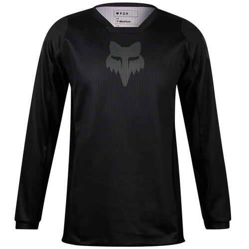 Fox Blackout MX Jersey Kids Black/Black M