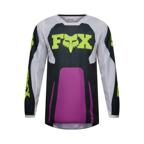 Fox 180 Raid MX Jersey Youth Purple Lava