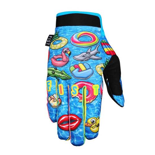Fist MX Motorcycle Youth Strapped Gloves Blow Up