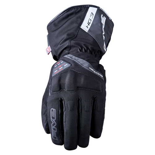 Five Gloves Road HG-3 Evo Lady Heated Black Small