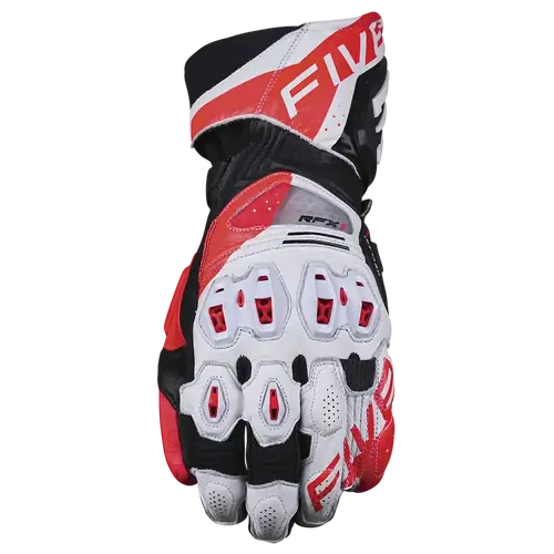 Five Gloves Road RFX-1 Evo White/Red S