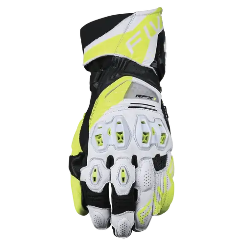 Five Gloves Road RFX-1 Evo White/Fluoro Yellow Large