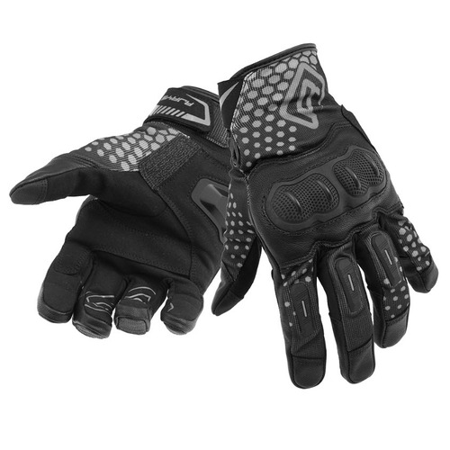 Rjays Air-Tech Road Gloves Black Grey (M)