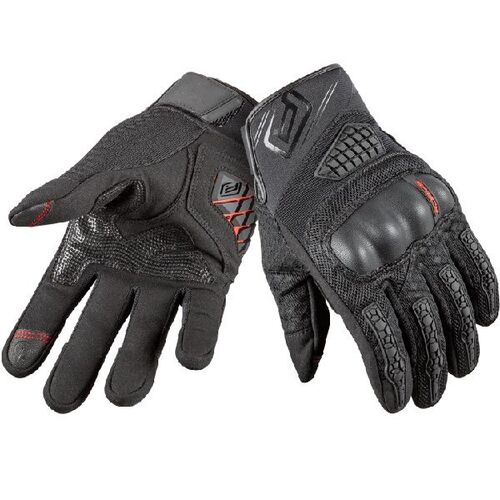Rjays Swift Road Motorcycle Gloves Black