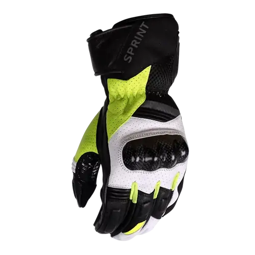 Motodry Sprint Gloves Black/Yellow/White Small