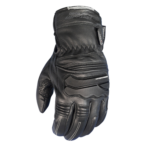 Motodry Thredbo Winter Motorcycle Gloves Black