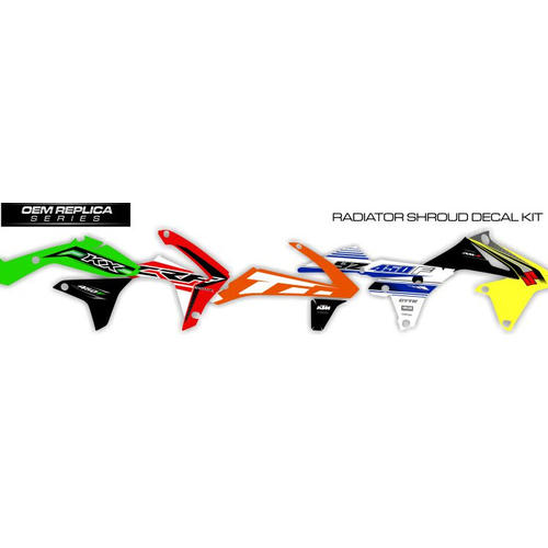 OEM ORIGINAL REPLICA RADIATOR SHROUD / TANK GRAPHICS KIT