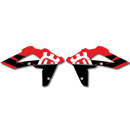 Husqvarna TE450 TE510 2008-2010 - Graphics Kit OEM Replica Stickers 