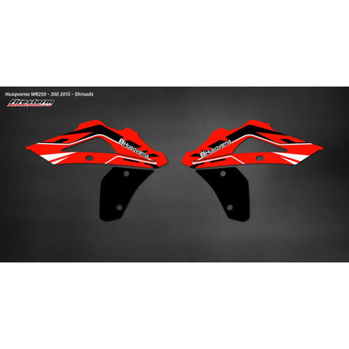 HUSQVARNA WR250 2013 -  GRAPHICS KIT REPLICA GRAPHICS   