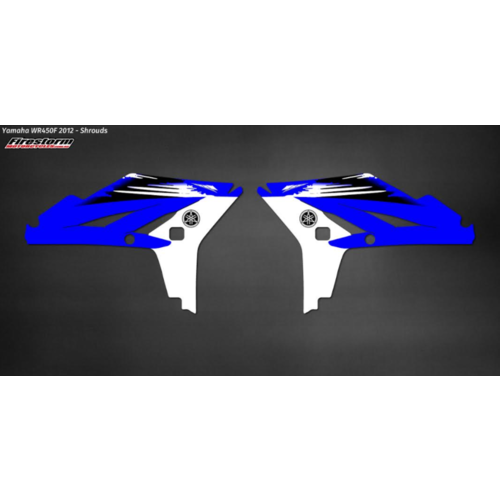 Yamaha WR450F 2012 - Graphics Kit Replica Stickers
