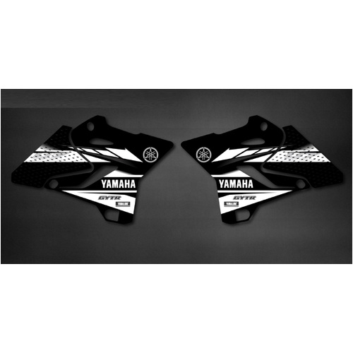 Graphics Kit Yamaha YZ250 YZ125 2017 Black - Suits 2015 2016 2017 Two Strokes