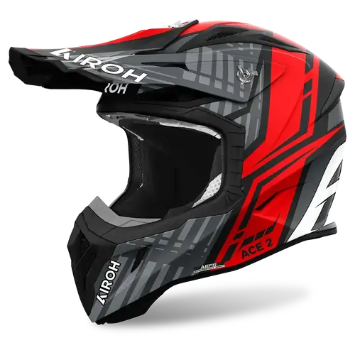 Airoh Off-Road Helmet Aviator Ace 2 Proud Red Matt S 