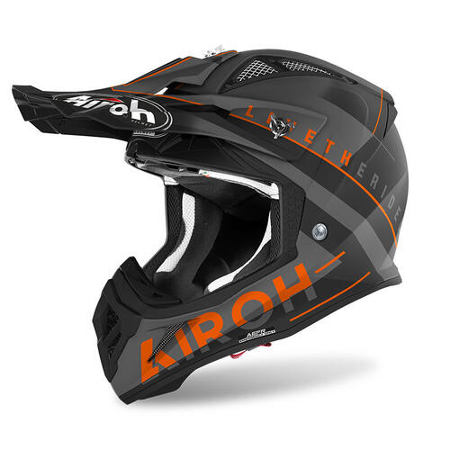 Airoh Off-Road Helmet Aviator Ace Amaze Orange Matt S 