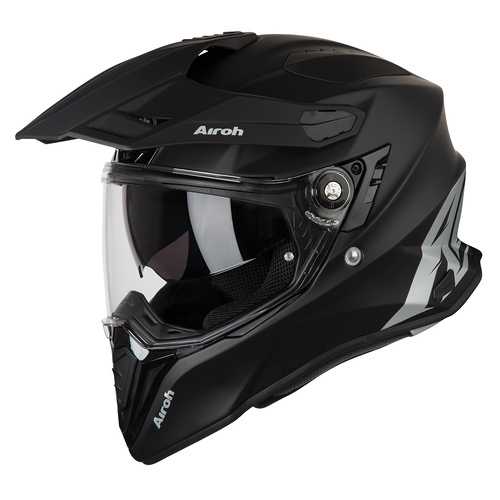 Airoh Commander Solid Adventure Motorcycle Helmet Matt Black