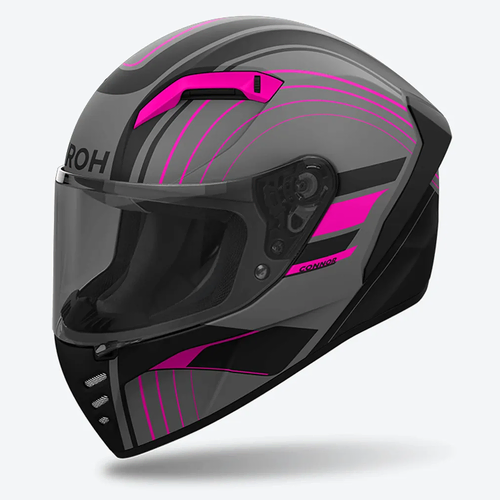 Airoh Road Helmet Connor Achieve Pink Matt XS 