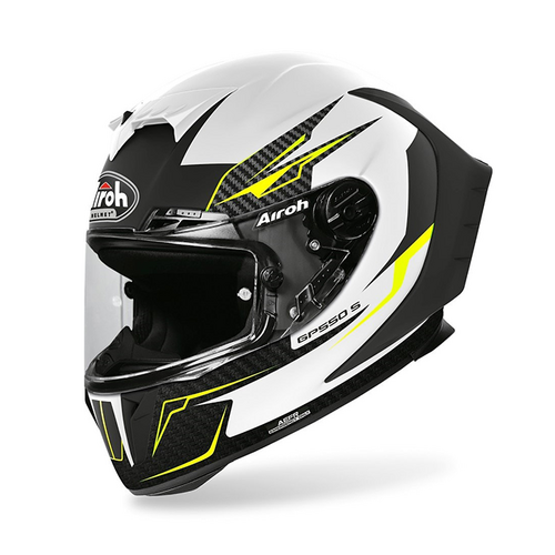 Airoh GP550-S Rush Road Motorcycle Helmet Matt White